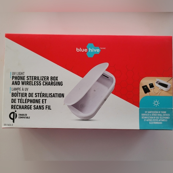 Phone sterilizer box and wireless charging - Picture 1 of 2